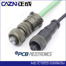 PCB IMI 2pin Sensor connector MIL 5015 Circular Connector MS3106A10SL-4